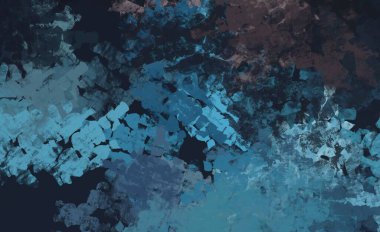 Soyut arka plan sanatı. 2D çizim. Etkileyici yağlı boya resim. Tuvalde fırça darbeleri. Modern sanat. Çok renkli arkaplan. Çağdaş sanat. İfade. Sanatsal dijital palet.