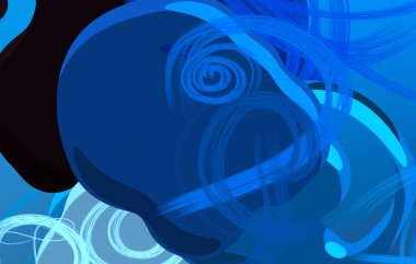 Soyut arka plan sanatı. 3 boyutlu illüstrasyon. Tuvalde fırça darbeleri. Çok renkli arkaplan. Çağdaş sanat. Sanatsal dijital palet.