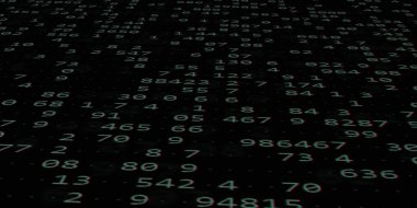 Yazılım geliştirici programlama kodu. Soyut modern sanal bilgisayar senaryosu. Masaüstü ekranında yazılım geliştirici programcının çalışması 