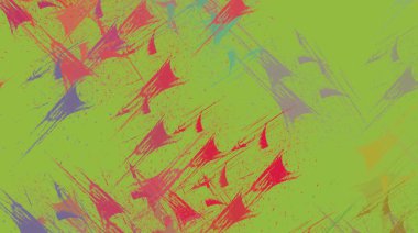 Soyut arka plan sanatı. 2D çizim. Etkileyici yağlı boya resim. Tuvalde fırça darbeleri. Modern sanat. Çok renkli arkaplan. Çağdaş sanat. İfade. Sanatsal dijital palet.