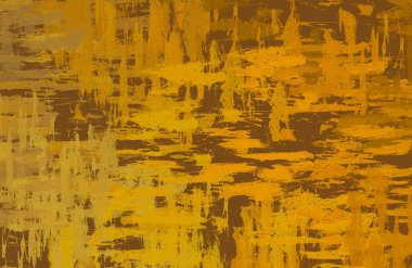 Soyut arka plan sanatı. 2D çizim. Etkileyici yağlı boya resim. Tuvalde fırça darbeleri. Modern sanat. Çok renkli arkaplan. Çağdaş sanat. İfade. Sanatsal dijital palet.
