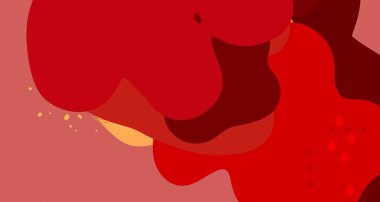 Soyut arka plan sanatı. 3 boyutlu illüstrasyon. Tuvalde fırça darbeleri. Çok renkli arkaplan. Çağdaş sanat. Sanatsal dijital palet.