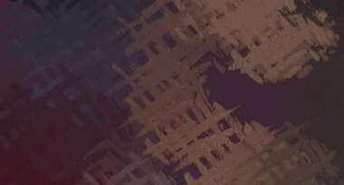 Soyut arka plan sanatı. 2D çizim. Etkileyici yağlı boya resim. Tuvalde fırça darbeleri. Modern sanat. Çok renkli arkaplan. Çağdaş sanat. İfade. Sanatsal dijital palet.