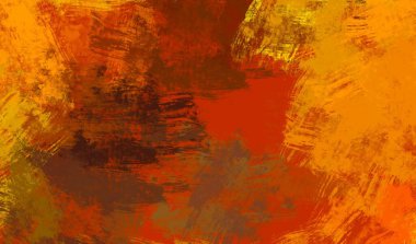 Soyut arka plan sanatı. 2D çizim. Etkileyici yağlı boya resim. Tuvalde fırça darbeleri. Modern sanat. Çok renkli arkaplan. Çağdaş sanat. İfade. Sanatsal dijital palet.