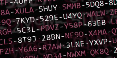 Yazılım geliştirici programlama kodu. Soyut modern sanal bilgisayar senaryosu. Masaüstü ekranında yazılım geliştirici programcının çalışması 