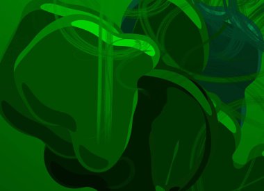 Soyut arka plan sanatı. 3 boyutlu illüstrasyon. Çok renkli arkaplan. Çağdaş sanat. Sanatsal dijital palet.