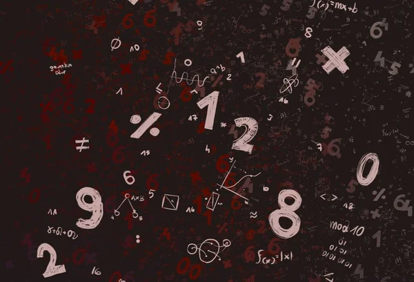 Math Ilustración Abstract Background Numbers Copy Space — Foto de Stock