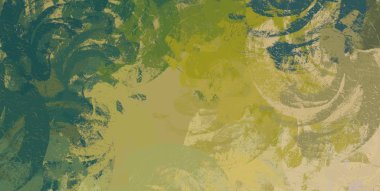 Soyut arka plan sanatı. 2D çizim. Etkileyici yağlı boya resim. Tuvalde fırça darbeleri. Modern sanat. Çok renkli arkaplan. Çağdaş sanat. İfade. Sanatsal dijital palet.