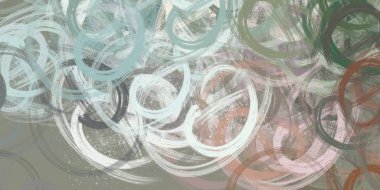 Soyut arka plan sanatı. 2D çizim. Etkileyici yağlı boya resim. Tuvalde fırça darbeleri. Modern sanat. Çok renkli arkaplan. Çağdaş sanat. İfade. Sanatsal dijital palet.