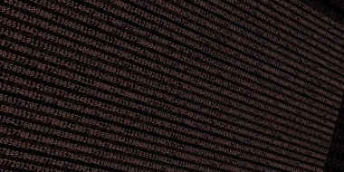 Yazılım geliştirici programlama kodu. Soyut modern sanal bilgisayar senaryosu. Masaüstü ekranında yazılım geliştirici programcının çalışması 