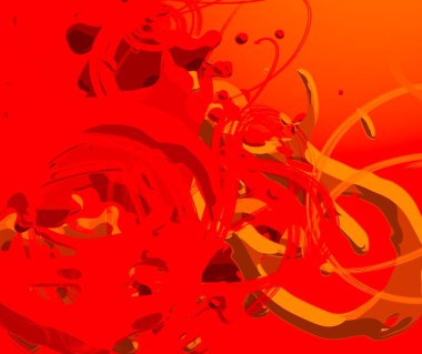 Soyut arka plan sanatı. 3 boyutlu illüstrasyon. Tuvalde fırça darbeleri. Çok renkli arkaplan. Çağdaş sanat. Sanatsal dijital palet.