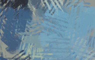 Soyut arka plan sanatı. 2D çizim. Etkileyici yağlı boya resim. Tuvalde fırça darbeleri. Modern sanat. Çok renkli arkaplan. Çağdaş sanat. İfade. Sanatsal dijital palet.