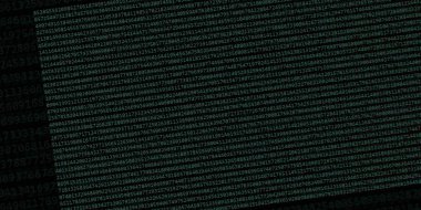 Yazılım geliştirici programlama kodu. Soyut modern sanal bilgisayar senaryosu. Masaüstü ekranında yazılım geliştirici programcının çalışması 