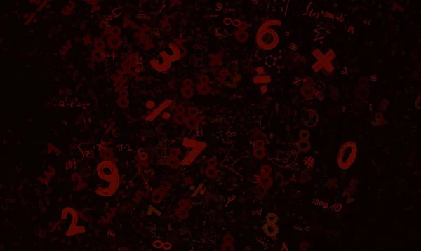 Math Ilustración Abstract Background Numbers Copy Space — Foto de Stock