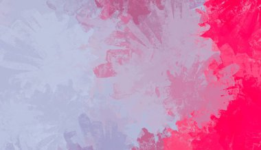 Soyut arka plan sanatı. 2D çizim. Etkileyici yağlı boya resim. Tuvalde fırça darbeleri. Modern sanat. Çok renkli arkaplan. Çağdaş sanat. İfade. Sanatsal dijital palet.