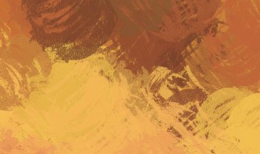 Soyut arka plan sanatı. 2D çizim. Etkileyici yağlı boya resim. Tuvalde fırça darbeleri. Modern sanat. Çok renkli arkaplan. Çağdaş sanat. İfade. Sanatsal dijital palet.