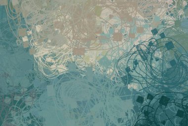 Soyut arka plan sanatı. 2D çizim. Etkileyici yağlı boya resim. Tuvalde fırça darbeleri. Modern sanat. Çok renkli arkaplan. Çağdaş sanat. İfade. Sanatsal dijital palet.