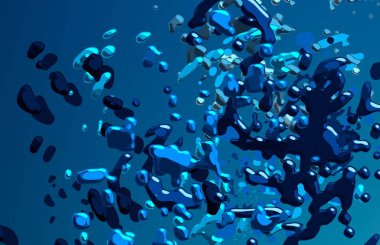 Soyut arka plan sanatı. 3 boyutlu illüstrasyon. Tuvalde fırça darbeleri. Çok renkli arkaplan. Çağdaş sanat. Sanatsal dijital palet.