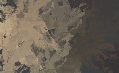 Soyut arka plan sanatı. 2D çizim. Etkileyici yağlı boya resim. Tuvalde fırça darbeleri. Modern sanat. Çok renkli arkaplan. Çağdaş sanat. İfade. Sanatsal dijital palet.