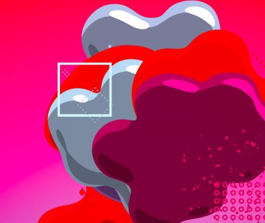 Soyut arka plan sanatı. 3 boyutlu illüstrasyon. Tuvalde fırça darbeleri. Çok renkli arkaplan. Çağdaş sanat. Sanatsal dijital palet.