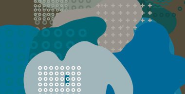 Soyut arka plan sanatı. 3 boyutlu illüstrasyon. Çok renkli arkaplan. Çağdaş sanat. Sanatsal dijital palet.