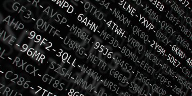 Yazılım geliştirici programlama kodu. Soyut modern sanal bilgisayar senaryosu. Masaüstü ekranında yazılım geliştirici programcının çalışması 