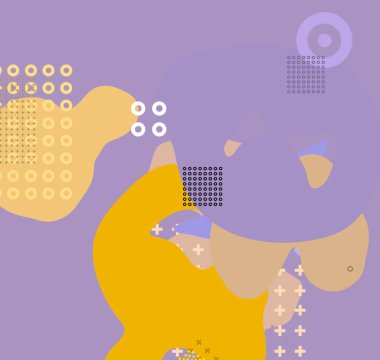 Soyut arka plan sanatı. 3 boyutlu illüstrasyon. Çok renkli arkaplan. Çağdaş sanat. Sanatsal dijital palet.