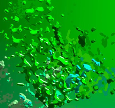 Soyut arka plan sanatı. 3 boyutlu illüstrasyon. Tuvalde fırça darbeleri. Çok renkli arkaplan. Çağdaş sanat. Sanatsal dijital palet.