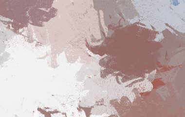 Soyut arka plan sanatı. 2D çizim. Etkileyici yağlı boya resim. Tuvalde fırça darbeleri. Modern sanat. Çok renkli arkaplan. Çağdaş sanat. İfade. Sanatsal dijital palet.