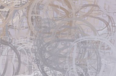 Soyut arka plan sanatı. 2D çizim. Etkileyici yağlı boya resim. Tuvalde fırça darbeleri. Modern sanat. Çok renkli arkaplan. Çağdaş sanat. İfade. Sanatsal dijital palet.