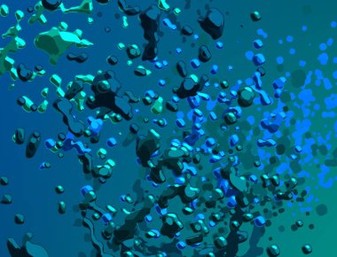 Soyut arka plan sanatı. 3 boyutlu illüstrasyon. Tuvalde fırça darbeleri. Çok renkli arkaplan. Çağdaş sanat. Sanatsal dijital palet.