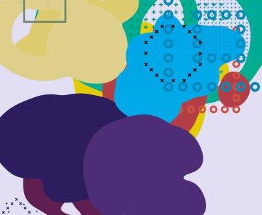 Soyut arka plan sanatı. 3 boyutlu illüstrasyon. Tuvalde fırça darbeleri. Çok renkli arkaplan. Çağdaş sanat. Sanatsal dijital palet.