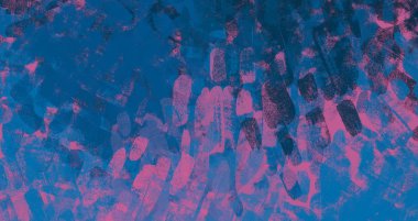 Soyut arka plan sanatı. 2D çizim. Etkileyici yağlı boya resim. Tuvalde fırça darbeleri. Modern sanat. Çok renkli arkaplan. Çağdaş sanat. İfade. Sanatsal dijital palet.