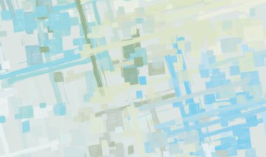 Soyut arka plan sanatı. 2D çizim. Etkileyici yağlı boya resim. Tuvalde fırça darbeleri. Modern sanat. Çok renkli arkaplan. Çağdaş sanat. İfade. Sanatsal dijital palet.