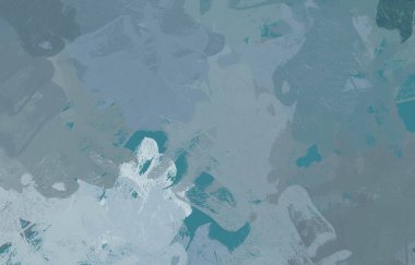 Soyut arka plan sanatı. 2D çizim. Etkileyici yağlı boya resim. Tuvalde fırça darbeleri. Modern sanat. Çok renkli arkaplan. Çağdaş sanat. İfade. Sanatsal dijital palet.