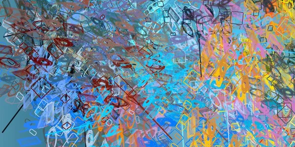 Soyut arka plan sanatı. 2D çizim. Etkileyici yağlı boya resim. Tuvalde fırça darbeleri. Modern sanat. Çok renkli arkaplan. Çağdaş sanat. İfade. Sanatsal dijital palet.