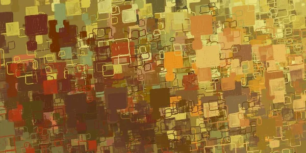 Abstract Random Shapes Illustration Backdrop Artistic Modern Art Patterns Flat — Stock Photo, Image