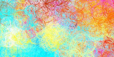 Soyut arka plan sanatı. 2D çizim. Etkileyici yağlı boya resim. Tuvalde fırça darbeleri. Modern sanat. Çok renkli arkaplan. Çağdaş sanat. İfade. Sanatsal dijital palet.