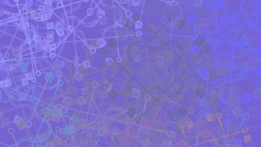 Soyut arka plan sanatı. 2D çizim. Etkileyici yağlı boya resim. Tuvalde fırça darbeleri. Modern sanat. Çok renkli arkaplan. Çağdaş sanat. İfade. Sanatsal dijital palet.