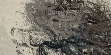 Soyut arka plan sanatı. 2D çizim. Etkileyici yağlı boya resim. Tuvalde fırça darbeleri. Modern sanat. Çok renkli arkaplan. Çağdaş sanat. İfade. Sanatsal dijital palet.