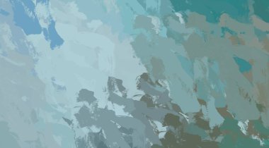 Soyut arka plan sanatı. 2D çizim. Etkileyici yağlı boya resim. Tuvalde fırça darbeleri. Modern sanat. Çok renkli arkaplan. Çağdaş sanat. İfade. Sanatsal dijital palet.