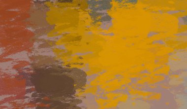 Soyut arka plan sanatı. 2D çizim. Etkileyici yağlı boya resim. Tuvalde fırça darbeleri. Modern sanat. Çok renkli arkaplan. Çağdaş sanat. İfade. Sanatsal dijital palet.
