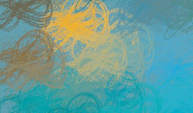 Soyut arka plan sanatı. 2D çizim. Etkileyici yağlı boya resim. Tuvalde fırça darbeleri. Modern sanat. Çok renkli arkaplan. Çağdaş sanat. İfade. Sanatsal dijital palet.