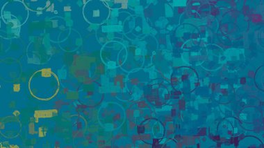 Soyut arka plan sanatı. 2D çizim. Etkileyici yağlı boya resim. Tuvalde fırça darbeleri. Modern sanat. Çok renkli arkaplan. Çağdaş sanat. İfade. Sanatsal dijital palet.