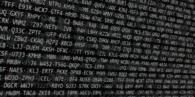 Yazılım geliştirici programlama kodu. Soyut modern sanal bilgisayar senaryosu. Masaüstü ekranında yazılım geliştirici programcının çalışması 