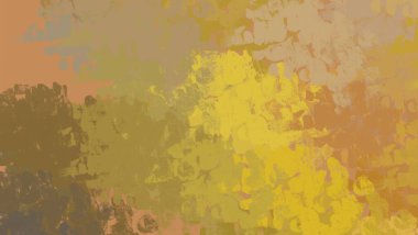 Soyut arka plan sanatı. 2D çizim. Etkileyici yağlı boya resim. Tuvalde fırça darbeleri. Modern sanat. Çok renkli arkaplan. Çağdaş sanat. İfade. Sanatsal dijital palet.