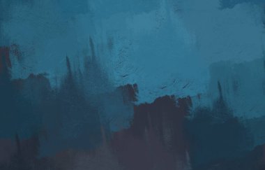 Soyut arka plan sanatı. 2D çizim. Etkileyici yağlı boya resim. Tuvalde fırça darbeleri. Modern sanat. Çok renkli arkaplan. Çağdaş sanat. İfade. Sanatsal dijital palet.