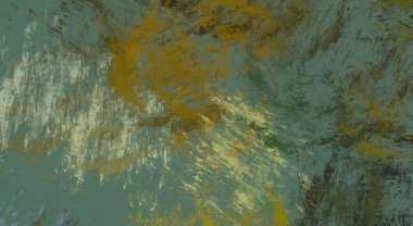 Soyut arka plan sanatı. 2D çizim. Etkileyici yağlı boya resim. Tuvalde fırça darbeleri. Modern sanat. Çok renkli arkaplan. Çağdaş sanat. İfade. Sanatsal dijital palet.