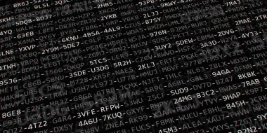 Yazılım geliştirici programlama kodu. Soyut modern sanal bilgisayar senaryosu. Masaüstü ekranında yazılım geliştirici programcının çalışması 