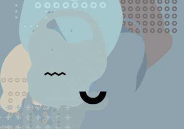 Soyut arka plan sanatı. 3 boyutlu illüstrasyon. Çok renkli arkaplan. Çağdaş sanat. Sanatsal dijital palet.